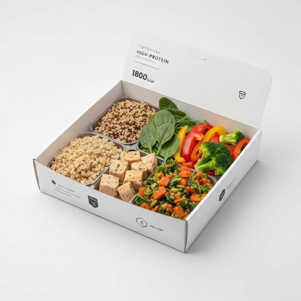 Plan Protéines Douces 1800 kcal